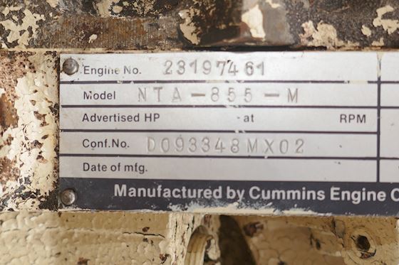 Cummins NTA-855-M #7