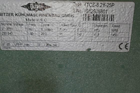 Bitzer Kühlmaschinenbau gmbh 4TC-8.2Y-25P #7