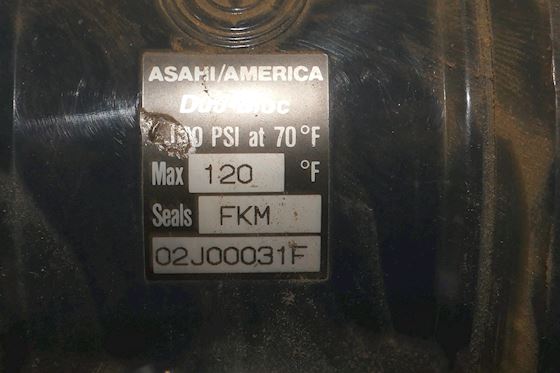 Asahi /America One T Pieces with Valve 02J00031F and Flanges 2'' #3