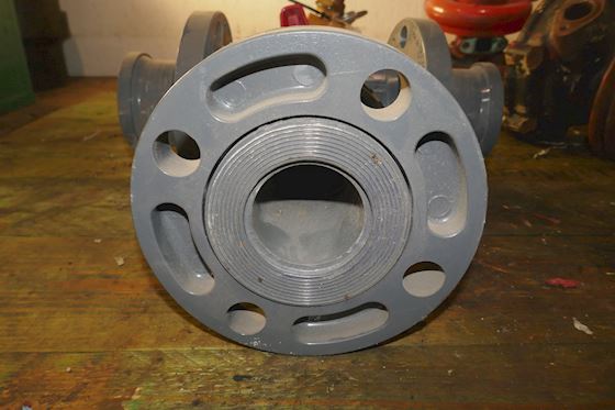 Asahi /America One T Pieces with Valve 02J00031F and Flanges 2'' #4