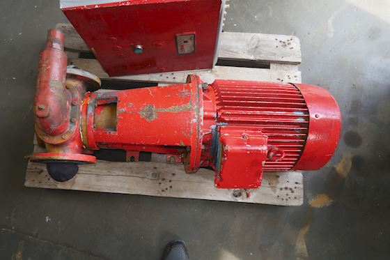 Unknown Fire pump with Start Cabinet #2