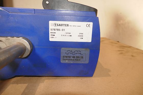 Alfa Laval Controlvalve Kvs4 and Sauter 578785-01 #4