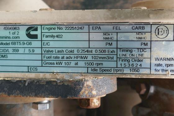 Cummins 6BT5.9-G6 #9