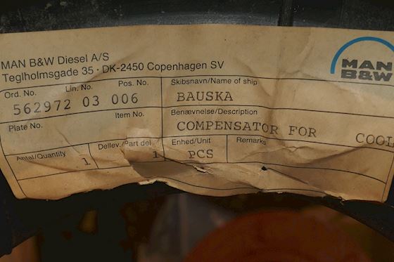 Elaflex Kompensator for køler vand ERV 150 #5