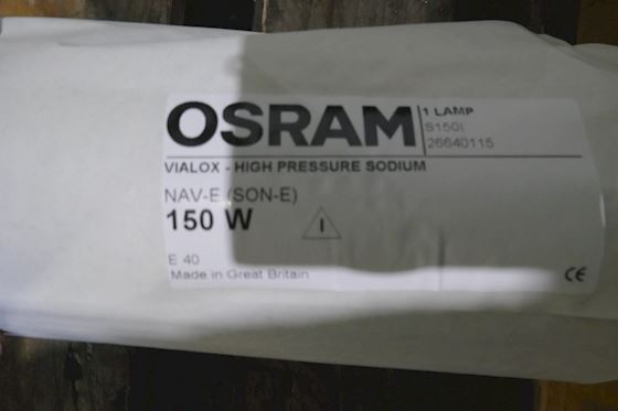 OSRAM Vialox Nav-E150W E40 Sodium Vapor Bulb #2