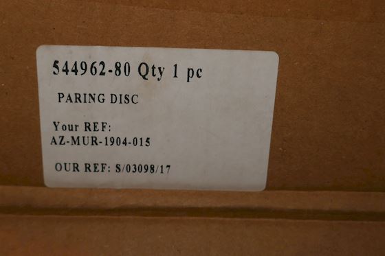 Alfa Laval Paring Disc 544962-80/28 #6