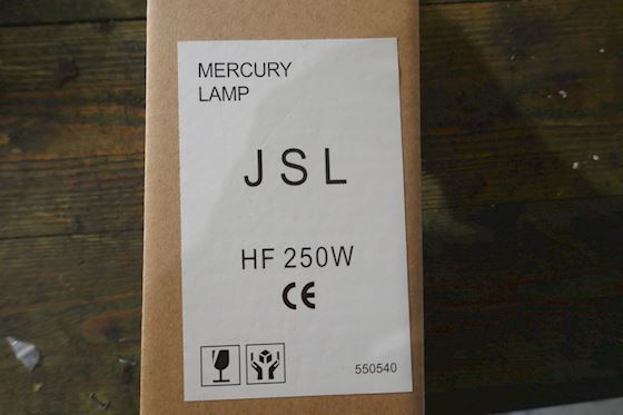 JSL High Pressure Mercury Lamp HF250W  E40 #3
