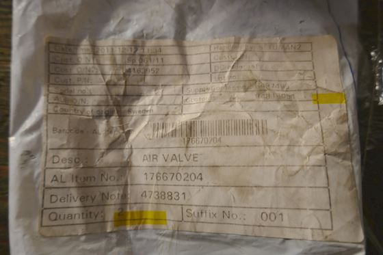 Alfa Laval Air Valve 176670204 #4