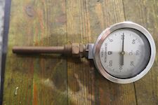 Skaniaverken Thermometer 0-120°C Water Out for Engine - 1