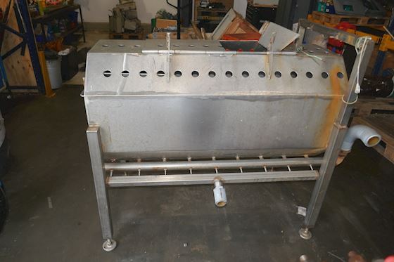Unknown Stainless Steel Fish Washing Machine #1