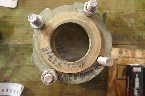Unknown Bronze Check Valve HS 105 08 #5