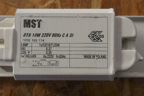 MST BTA 18W 220V 60Hz C A SI #4