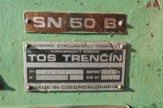 Lathe Machine SN 50 B #7