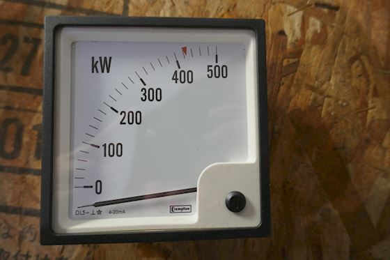 Tyco KW Display in Electrical Panel E244-01RG #1