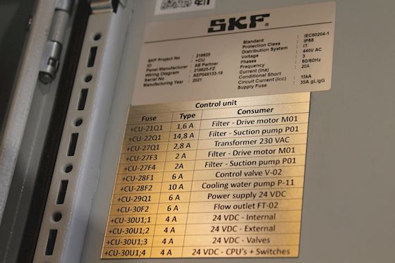 SKF Marine GmbH SKF BlueSonic Ballast water treatment system #5