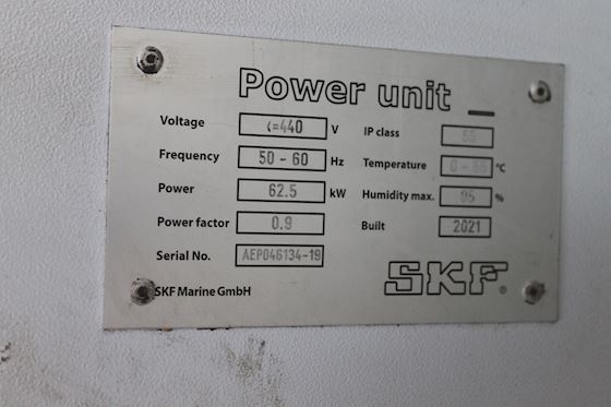 SKF Marine GmbH SKF BlueSonic Ballast water treatment system #17