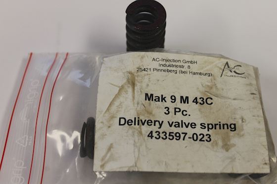 MAK Delivery Valve Spring 433597-023 #1