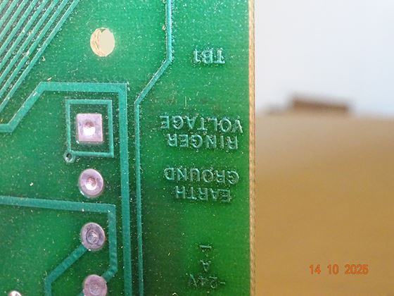 Teltone Telefon unit Print card 201-00562 #3