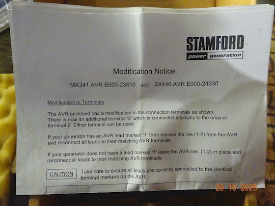 Stamford MX 341 AVR23410 #2