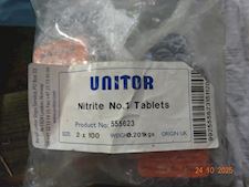 Unitor Water Test and Monitoring Kits Tablets - 1
