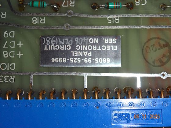 Hypertac 0671-6605-99-525-8996 Electronic Circuit Panel #3