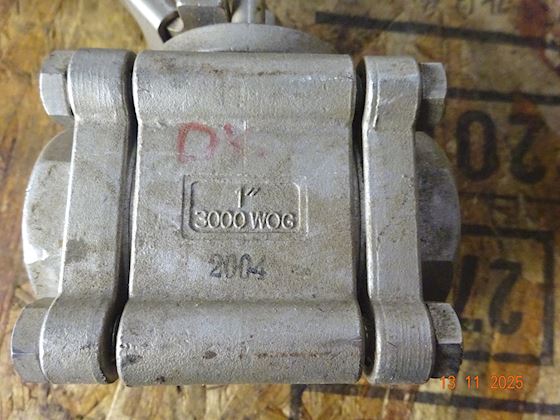 müller 1'' Female 3000WOG CF8M Ball Valve #2