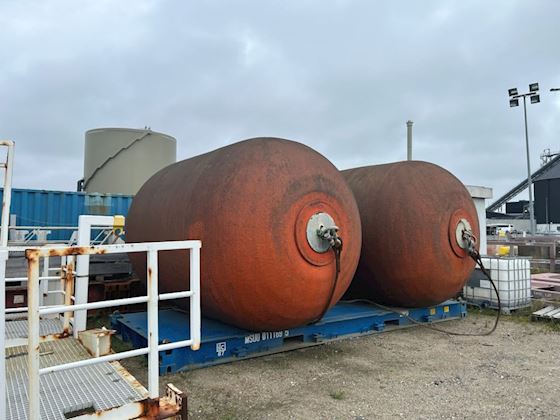 Foam fenders 2,5 x 4 meters #1