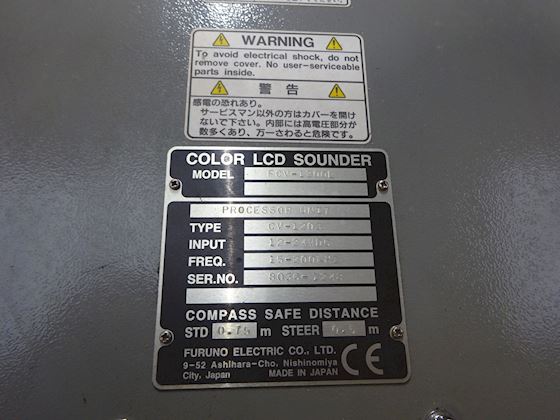 Furuno Color LCD Sounder FCV-1200L #2