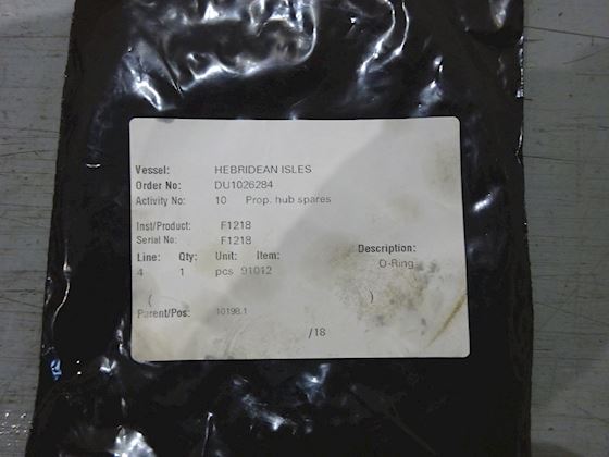 Kongsberg Miscellaneous Prop. Hub. Spares #2