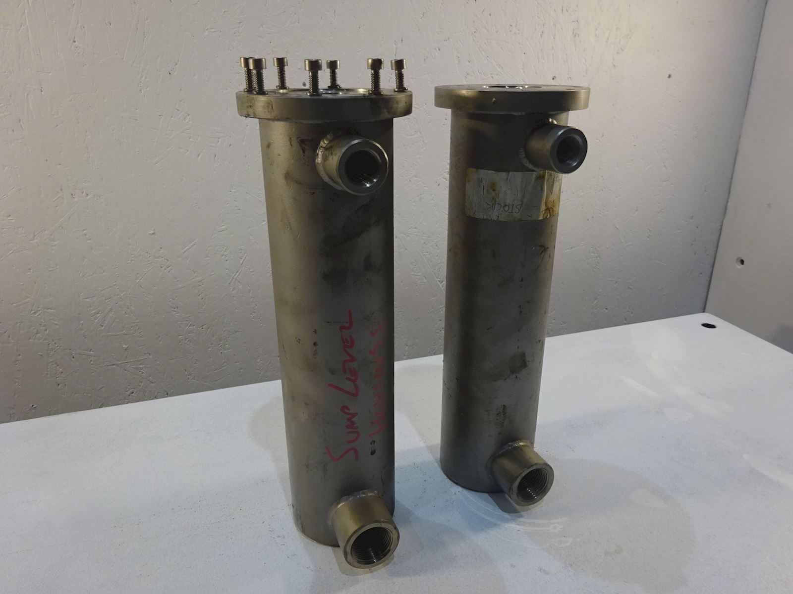 > Sump level indicator housing. - Smedegaarden A/S