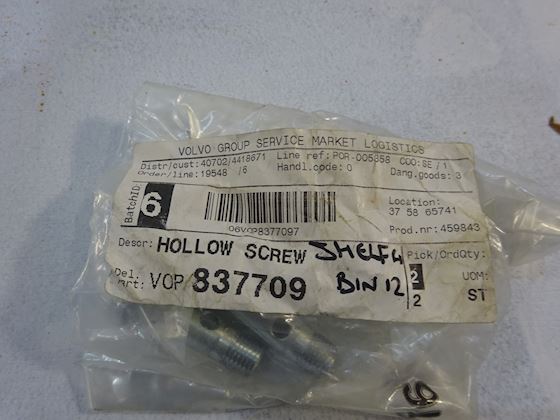 Volvo Penta Hollow Screw 837709 #4