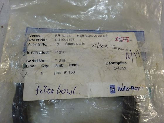 Bergen Ulstein Rolls Royce Spare parts mix #5