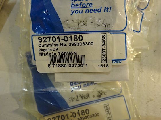 Jabsco spareparts for pump #3