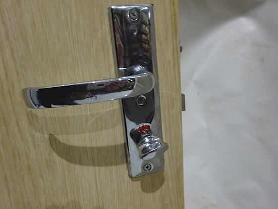 Famos Cabin toilet door w. Ventilation #5