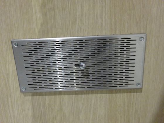 Famos Cabin toilet door w. Ventilation #6