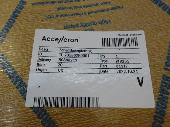 ABB Accelleron turbocharging kit VTR251 #3