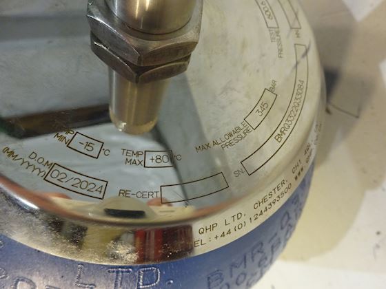 QHP Bladder Accumulator BSEN14359 #4