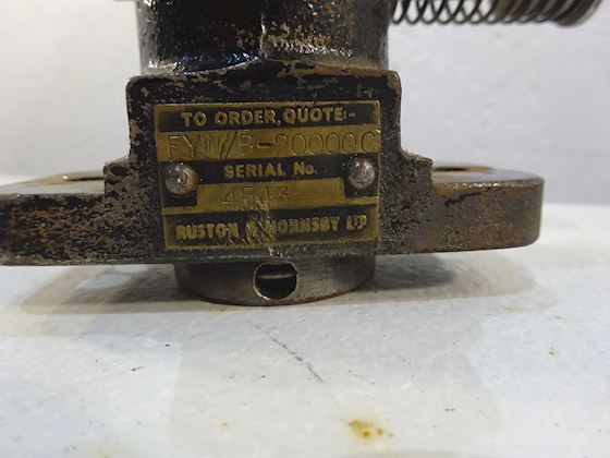 Ruston Fuel Injection pump FYW/B-200000 #2