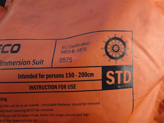 Hansen Sea Eco Immersion Suit #7