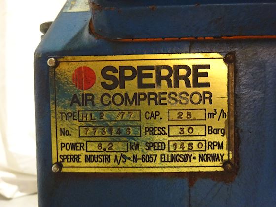 Sperre Air Compressor HL2/77 #5
