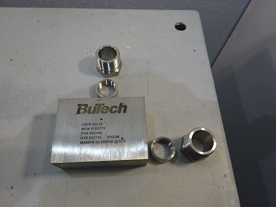 Butech high pressure 1" Elbow Fitting Right #4