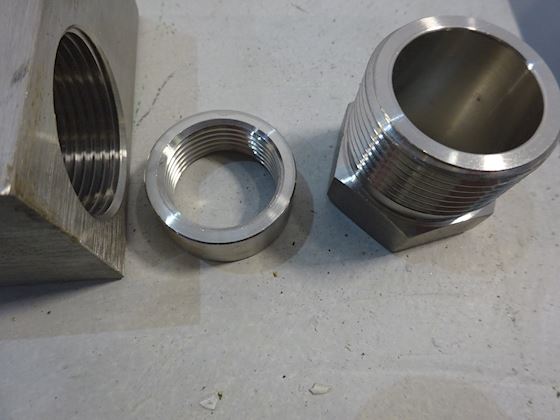 Butech high pressure 1" Elbow Fitting Left #3