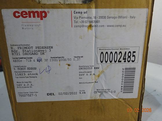 Cemp El-motor 0,37 KW #6