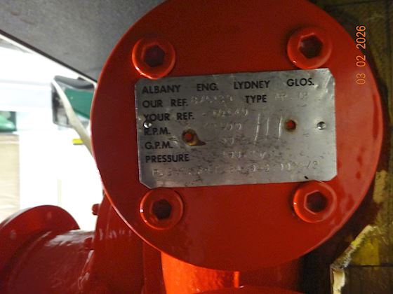 OPH 49610 GTS Albany 90GPM Lube Oil Pump #3