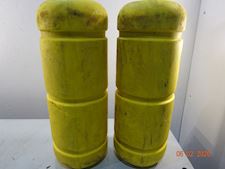 Round Yellow Foam Fender - 1