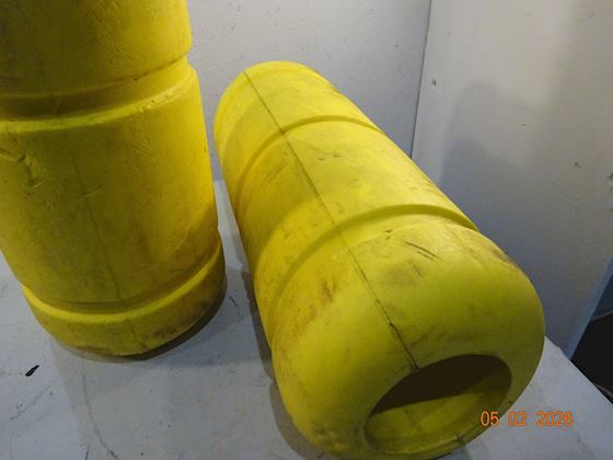 Round Yellow Foam Fender #2
