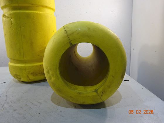 Round Yellow Foam Fender #3