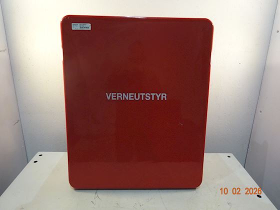 Chemical Protective Suit with Mask in Cabinet #1