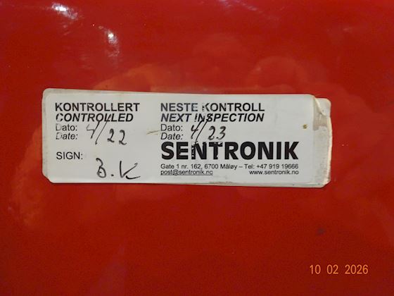 Chemical Protective Suit with Mask in Cabinet #10