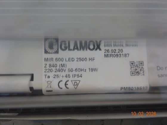 Glamox MIR 600 LED 2500HF #3